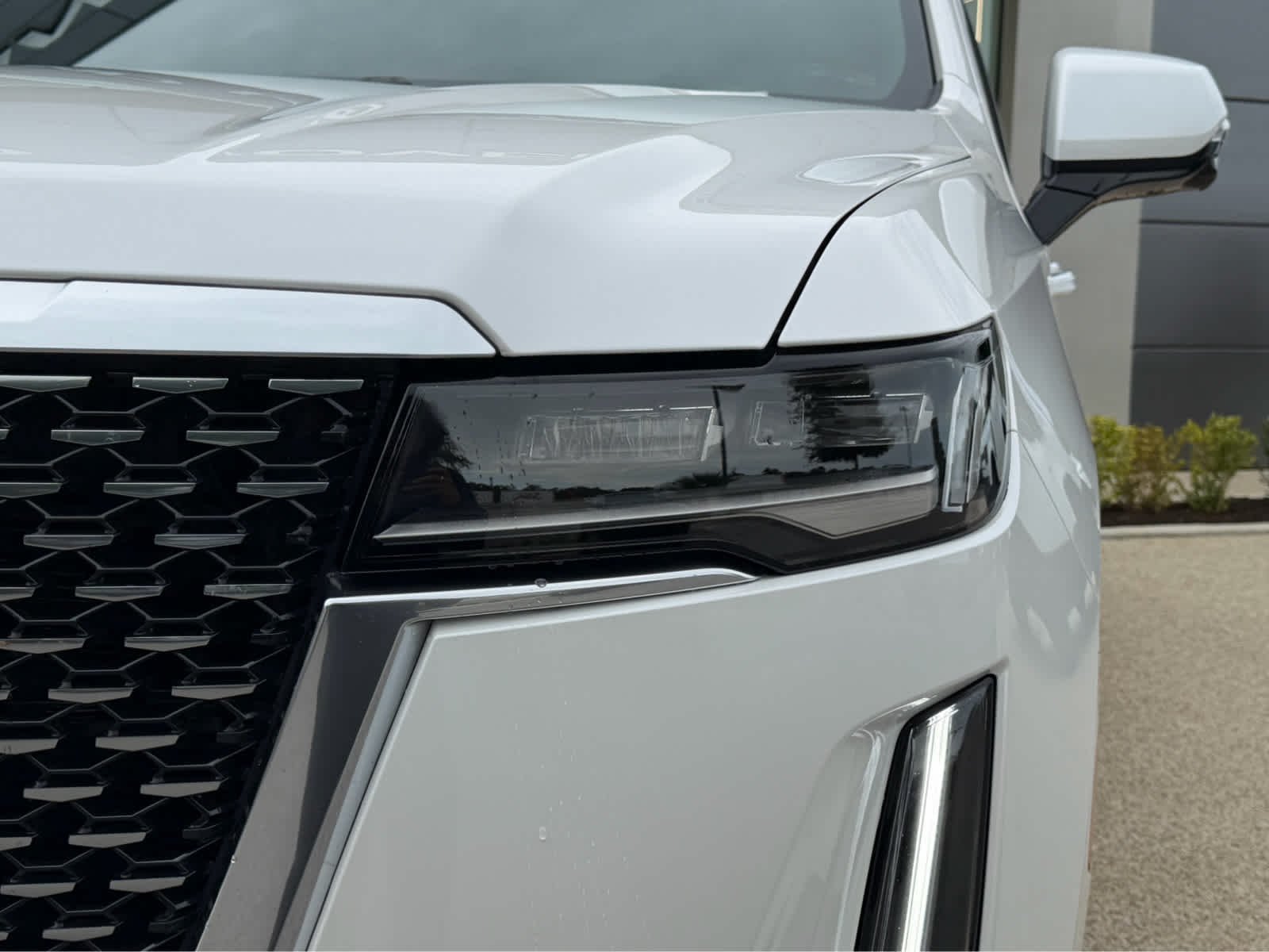 Used 2024 Crystal White Tricoat Cadillac 4WD Premium Luxury image 9