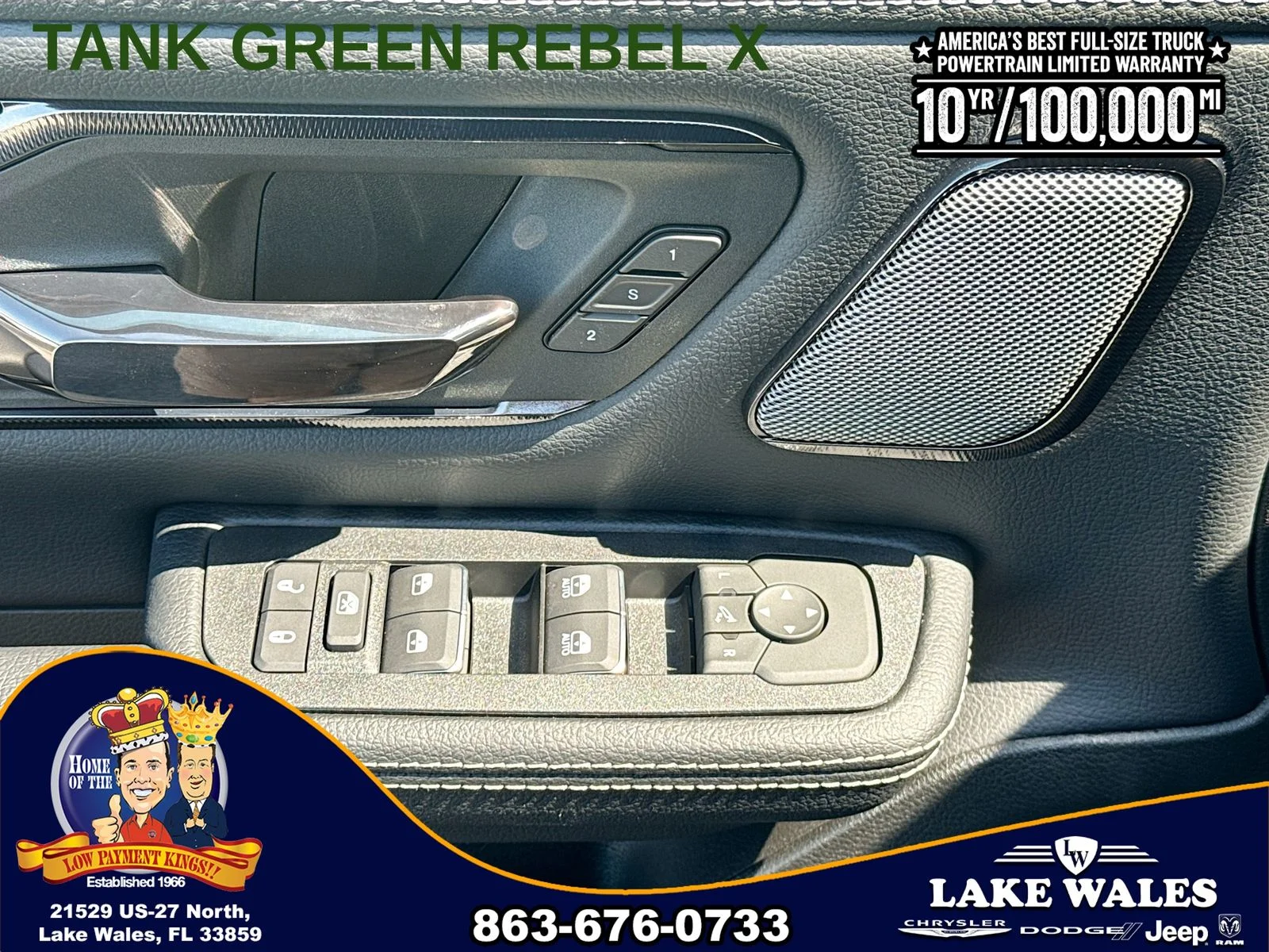 New 2026 Tank Exterior Paint RAM REBEL image 17