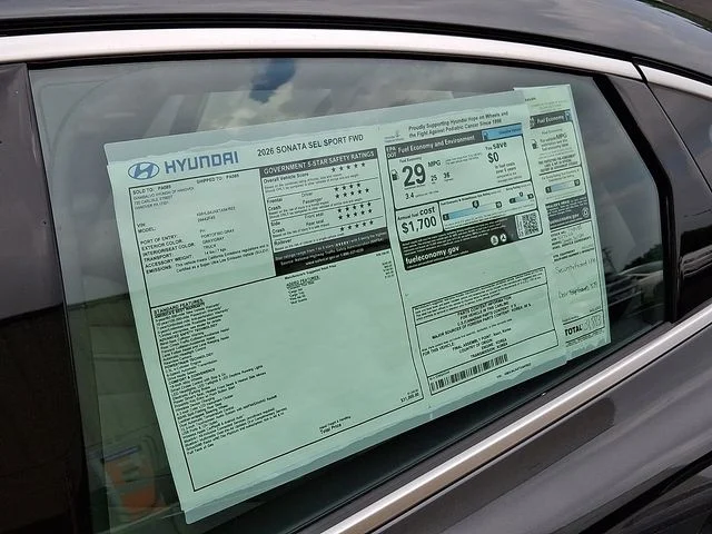New 2026 Gray Hyundai SEL Sport image 19