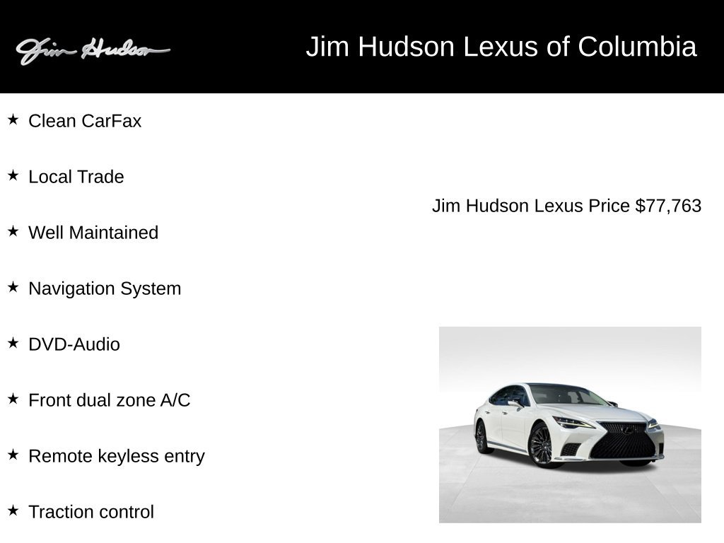Certified Used 2023 EMINENT WHITE PEARL Lexus 500 image 4