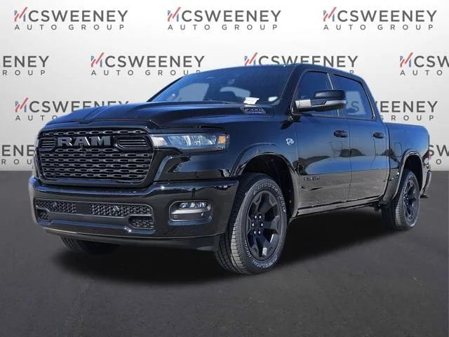 New 2026 Diamond Black Crystal Pearl-Coat Exterior Paint RAM Big Horn/Lone Star image 1