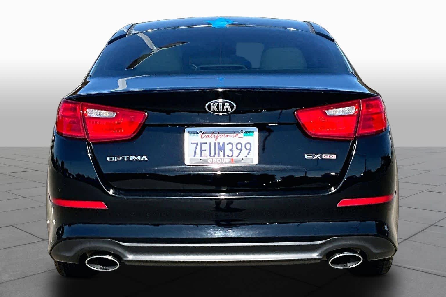 Used 2014 Kia Optima EX with VIN 5XXGN4A7XEG318412 for sale in Folsom, CA