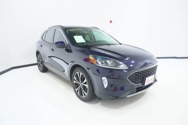 Used 2021 BLUE Ford SEL image 3