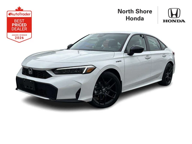 2025 Honda Civic Sport eCVT Sedan Certified Pre-Owned   No Accident