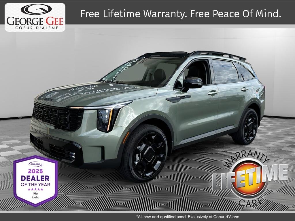 New 2026 Jungle Green Kia X-Line EX AWD image 1
