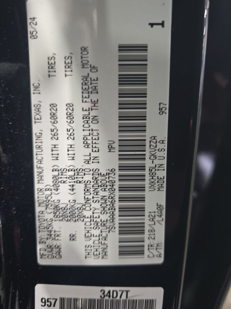 Used 2024 Black Toyota Platinum image 26