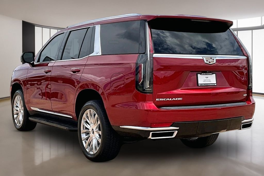 Used 2024 Red Cadillac Premium Luxury image 12
