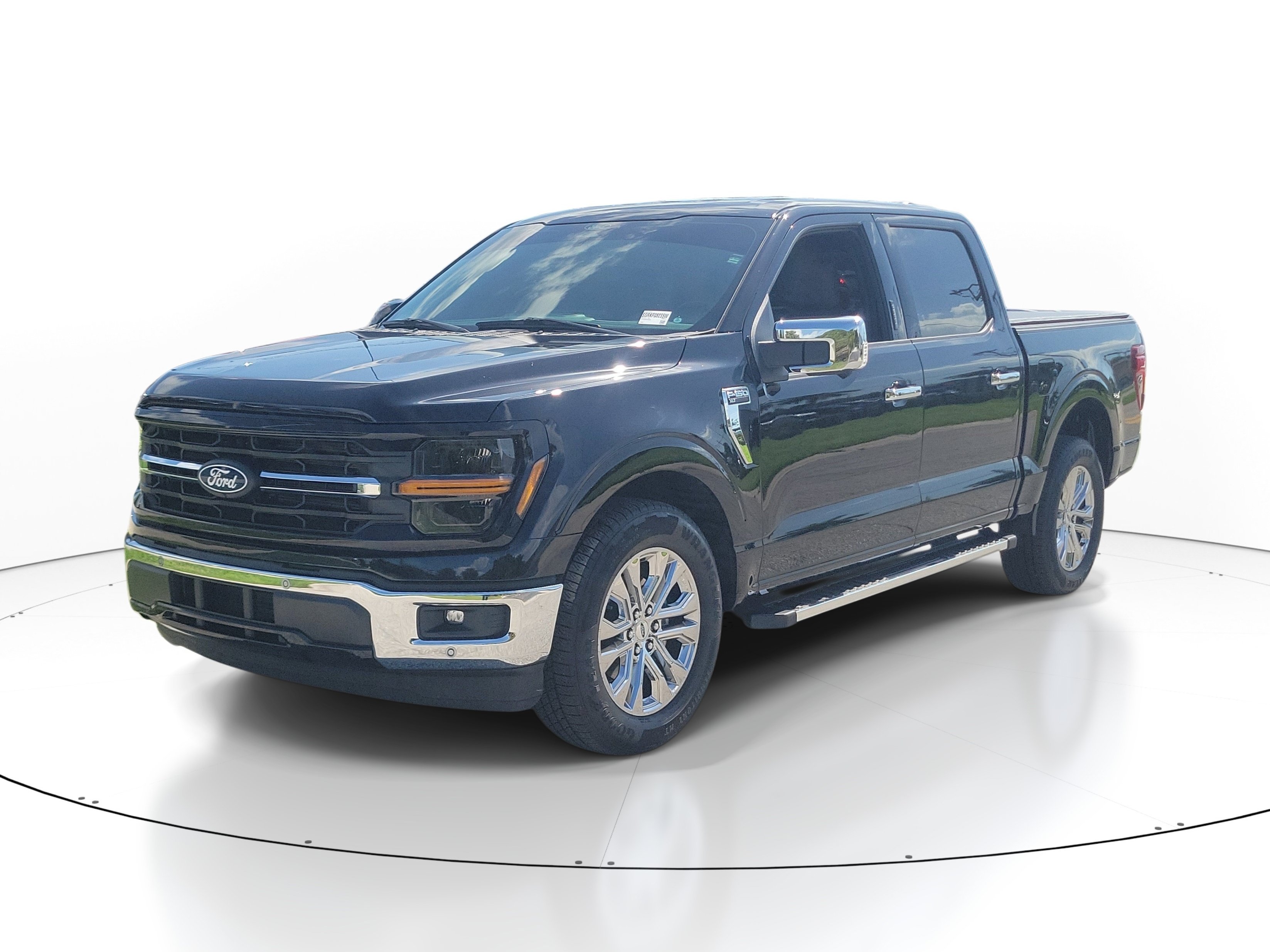 Used 2024 Agate Black Metallic Ford XLT image 2