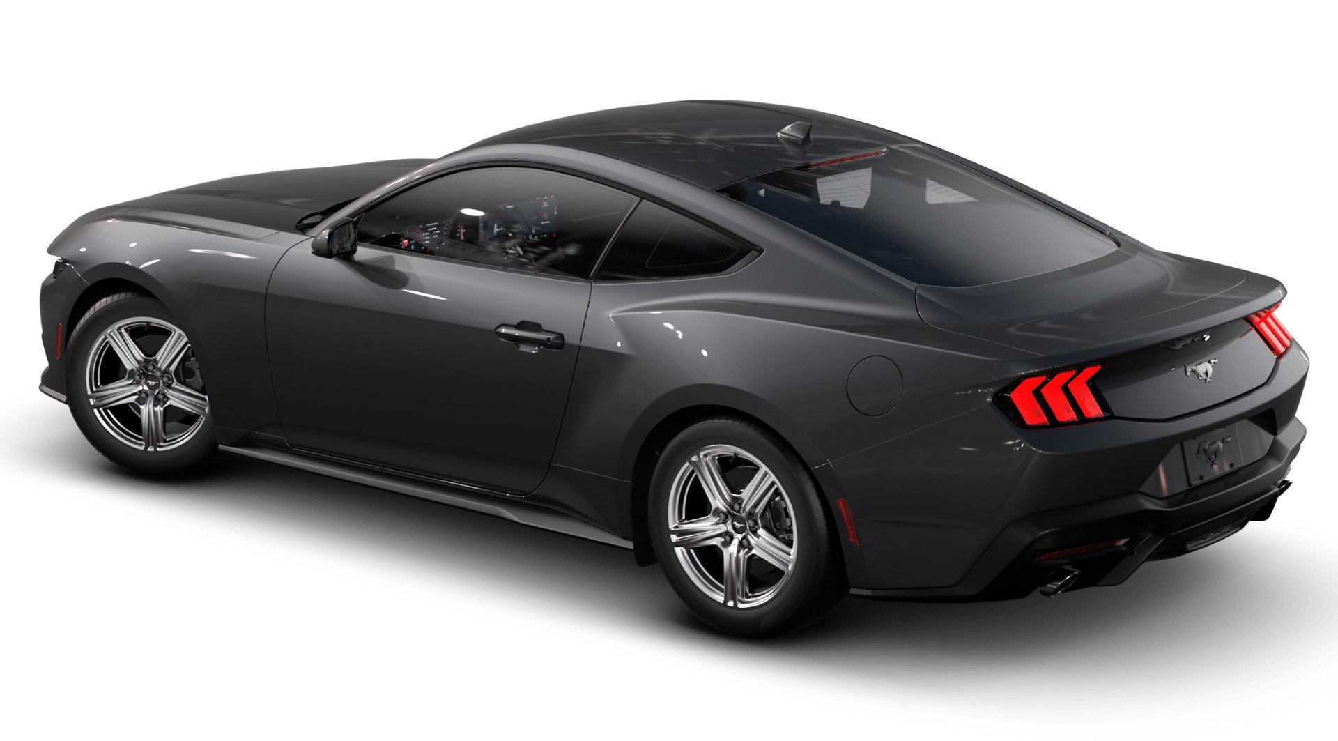 New 2026 Carbonized Gray Metallic Ford EcoBoost Premium Fastback image 2
