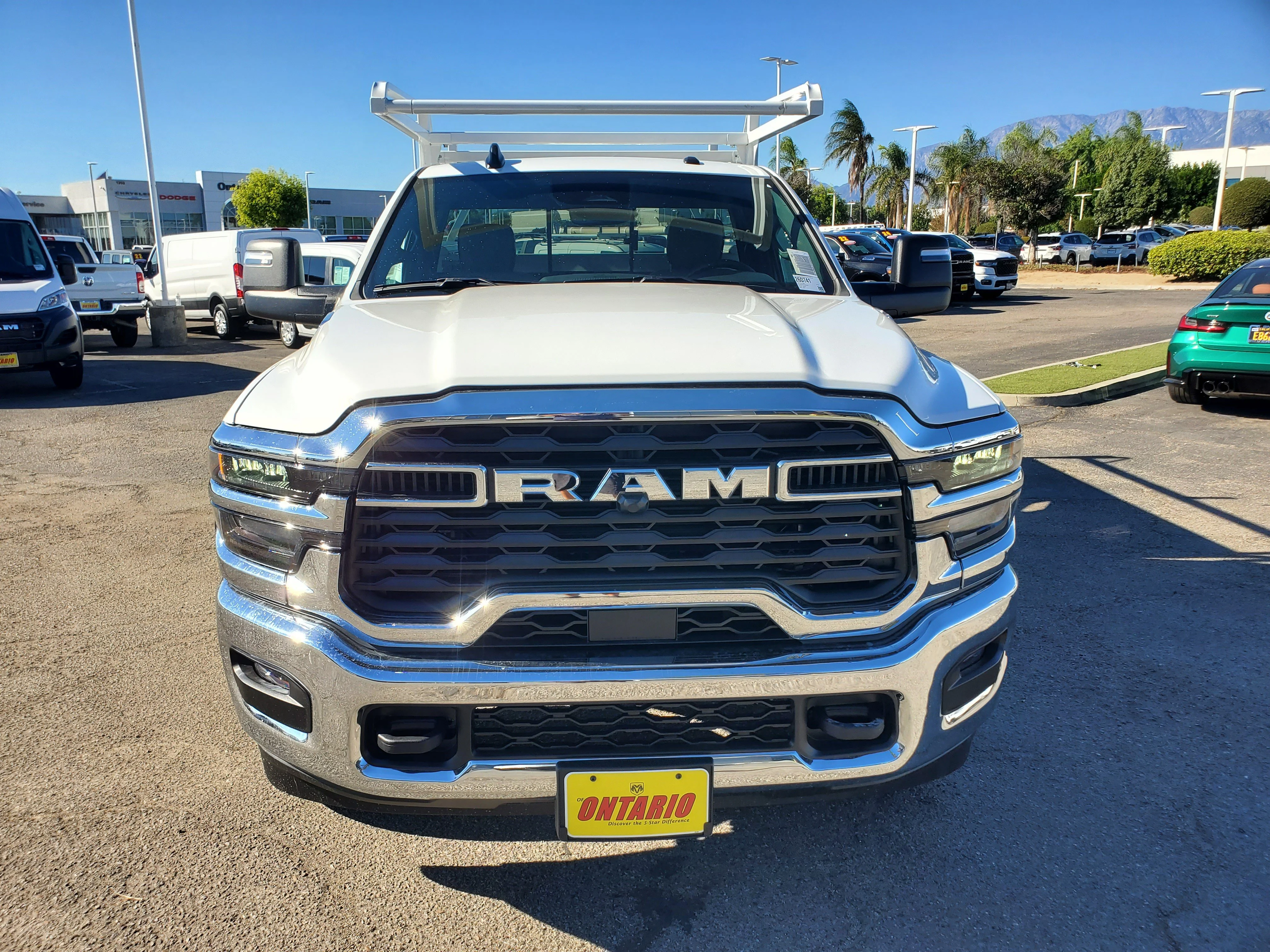 New 2026 Bright White Clear-Coat Exterior Paint RAM Tradesman image 9