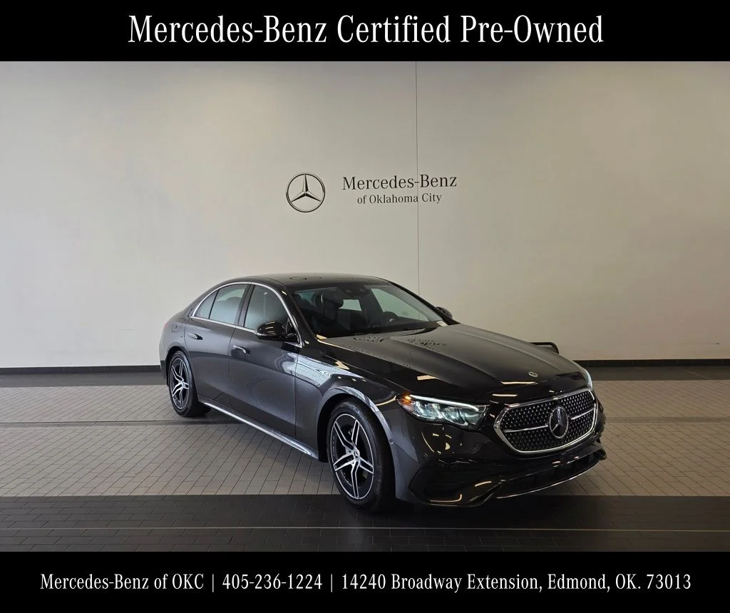 Certified Used 2025 Gray Mercedes-Benz E 350 image 3