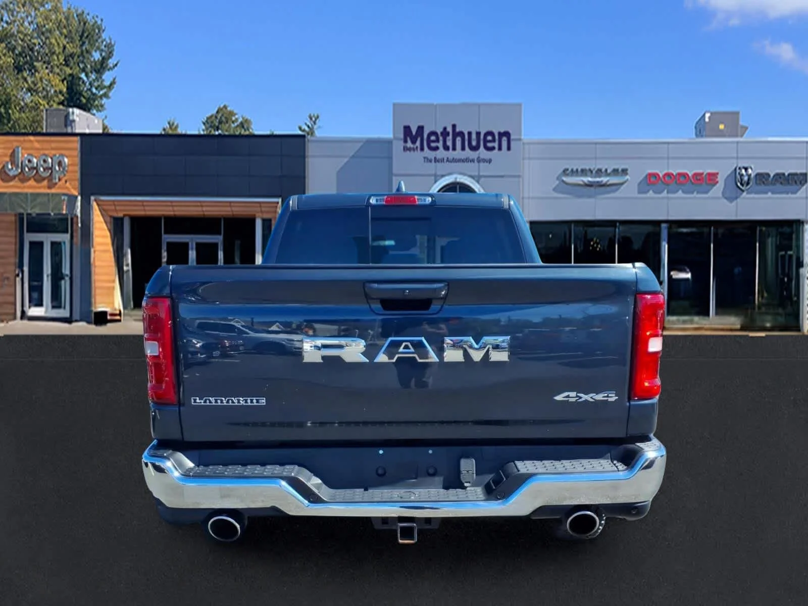 Used 2025 Forged Blue Metallic Ram Laramie image 6
