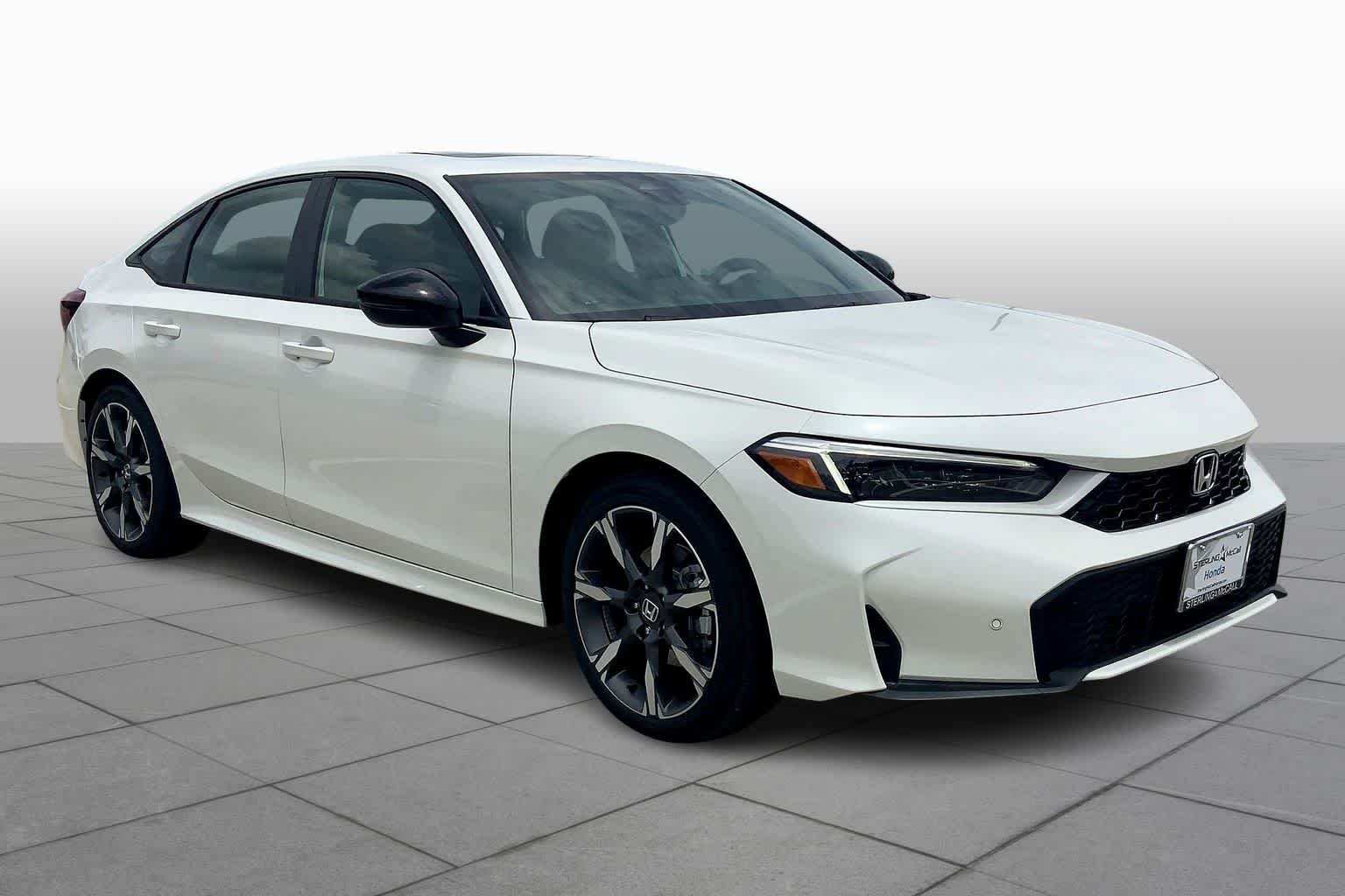 New 2026 Platinum White Pearl Honda 2WD Sport Touring Hybrid image 2