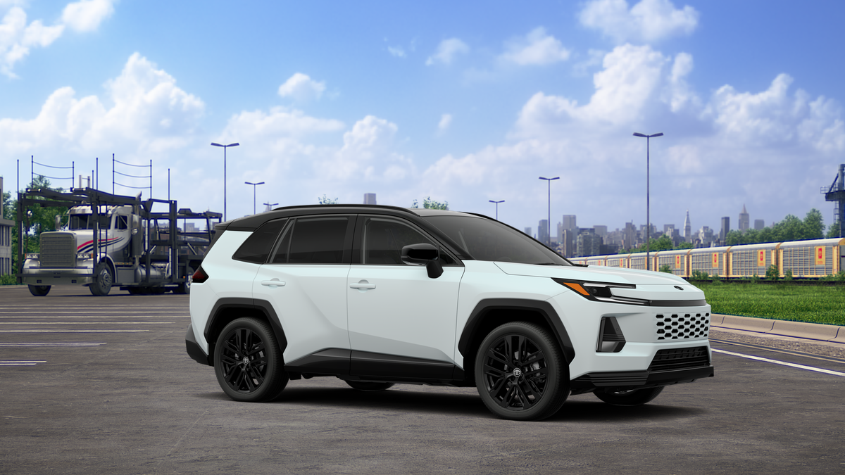 New 2026 Wind Chill Pearl with Midnight Black Metallic roof Toyota XSE image 14