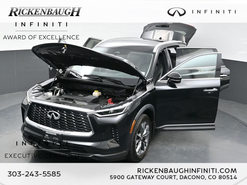Certified Used 2023 Black INFINITI LUXE image 39