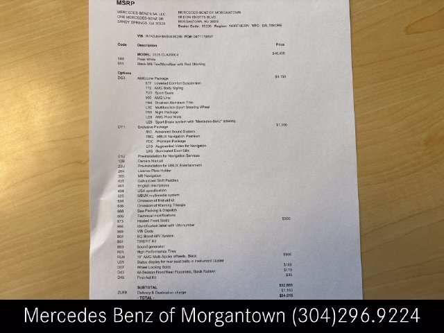 Certified Used 2025 White Mercedes-Benz CLA 250 image 24