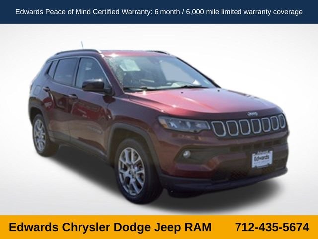 Used 2022 Red Jeep Latitude Lux image 1