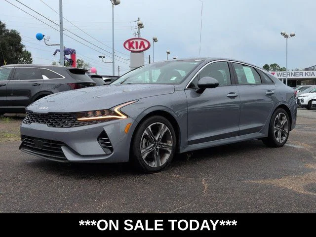 Used 2023 Silver Kia EX image 1