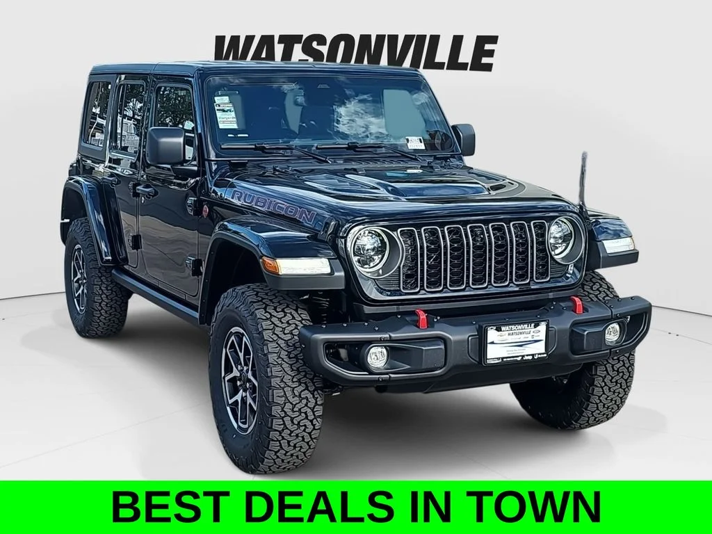 New 2026 Black Clearcoat Jeep Rubicon image 1