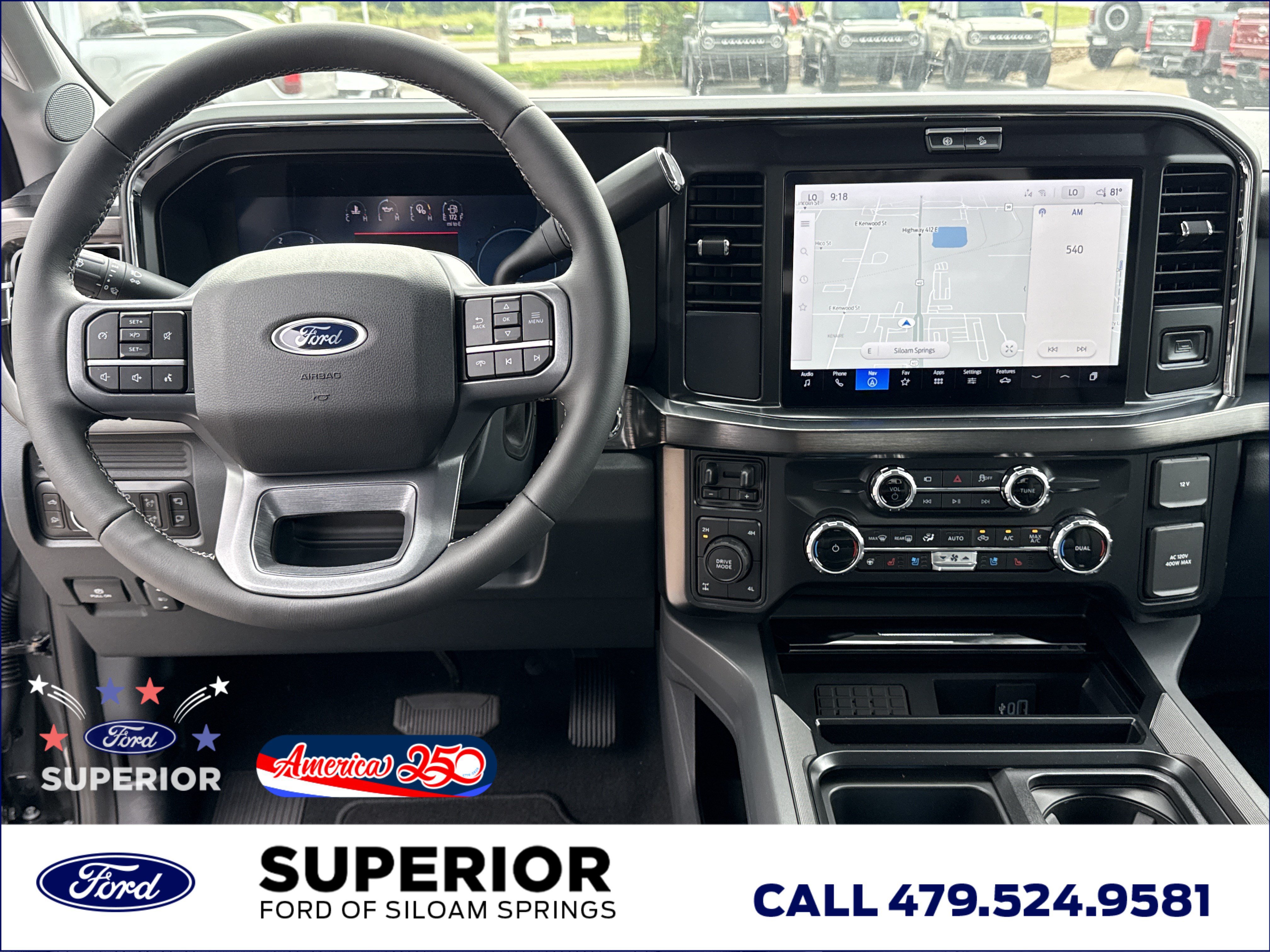 New 2026 Carbonized Gray Metallic Ford Lariat 4WD image 8
