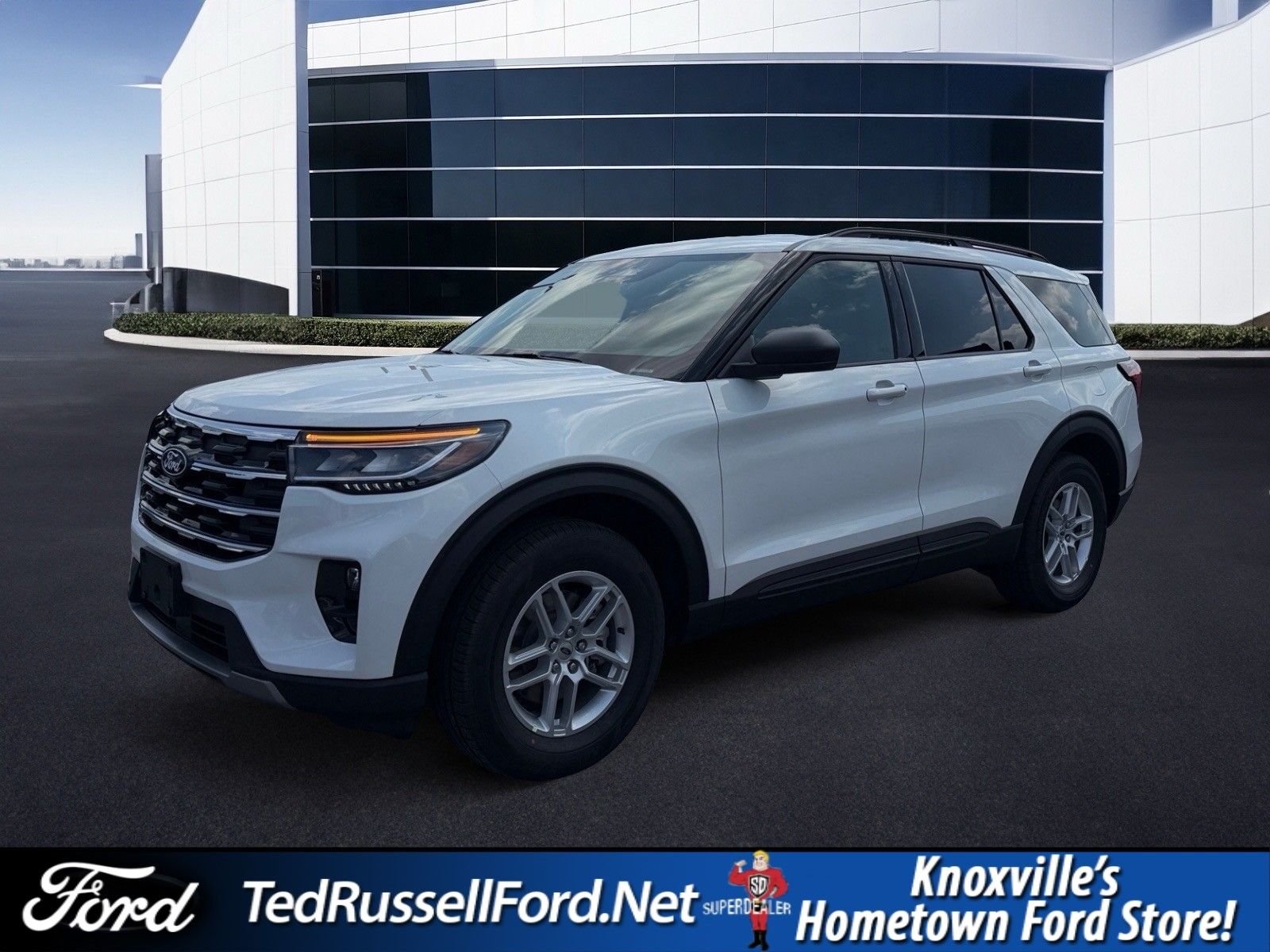 New 2027 Star White Metallic Tri-Coat Ford Active image 1