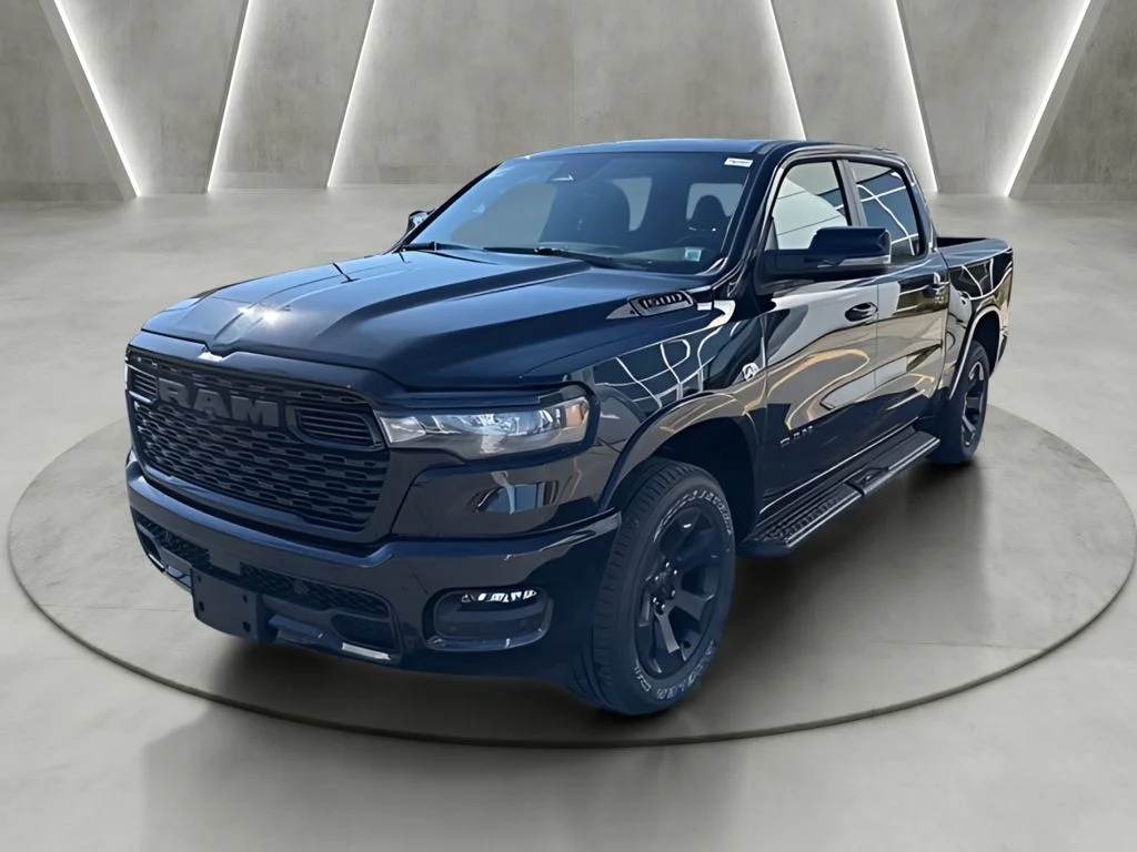New 2026 Diamond Black Crystal Pearl-Coat Exterior Paint RAM Big Horn/Lone Star image 7