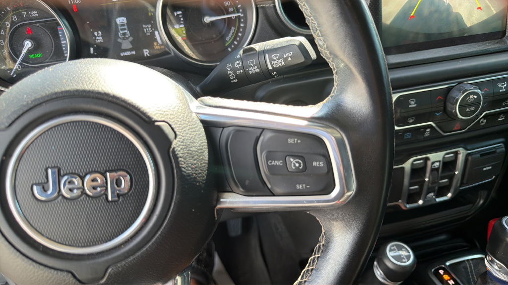 Used 2021 Gray Clearcoat Jeep Unlimited Sahara 4xe image 36