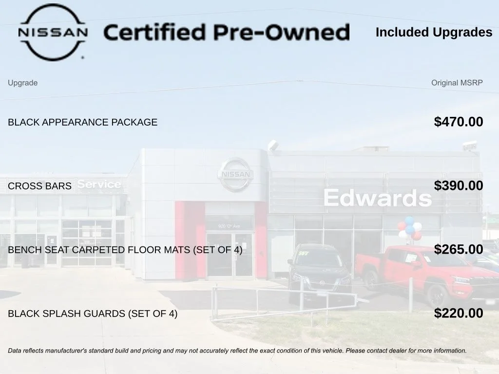 Certified Used 2023 Red Nissan SL image 7
