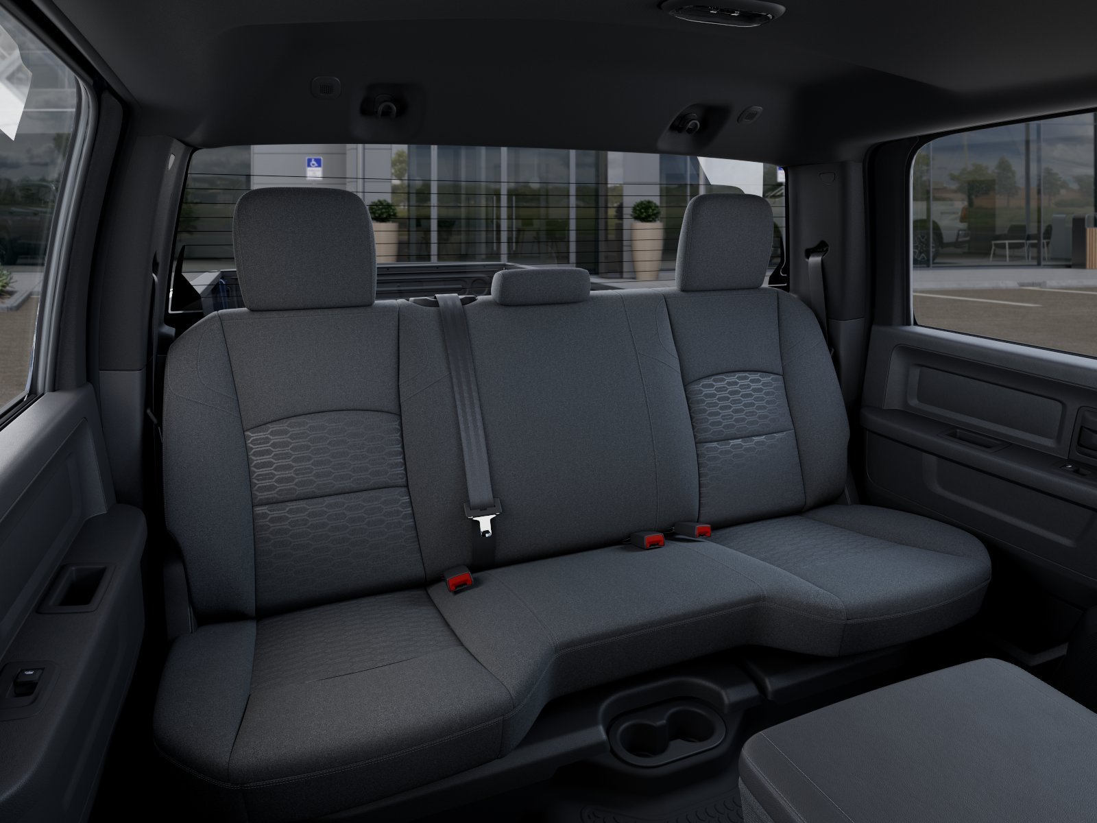 New 2026 Forged Blue Metallic Exterior Paint RAM Tradesman Crew Cab 4x4 8