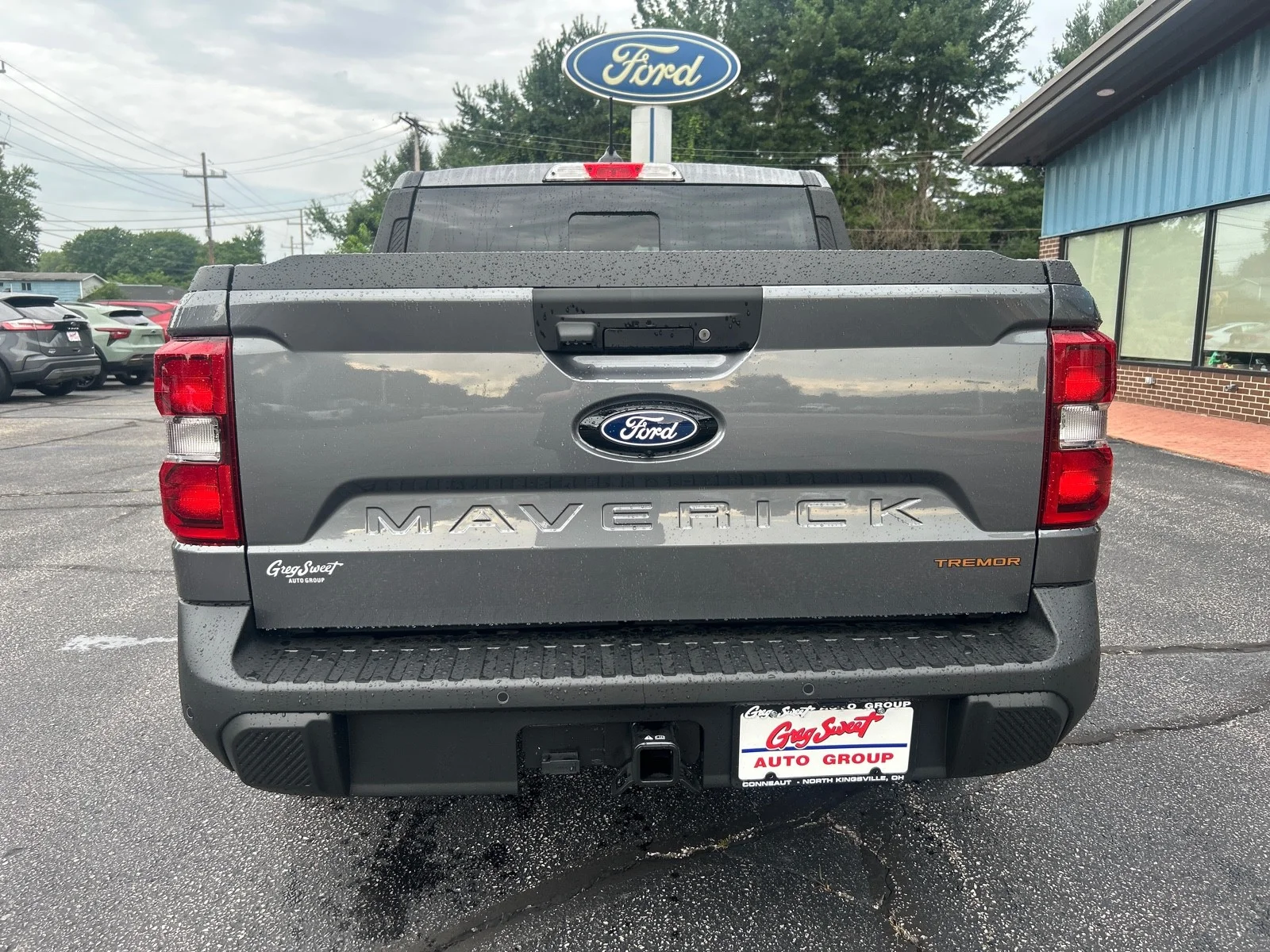 New 2026 Carbonized Gray Metallic Ford Tremor image 7