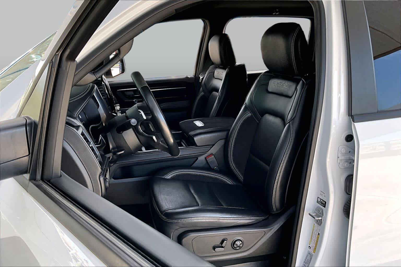 Used 2022 Bright White Clearcoat Ram TRX image 8