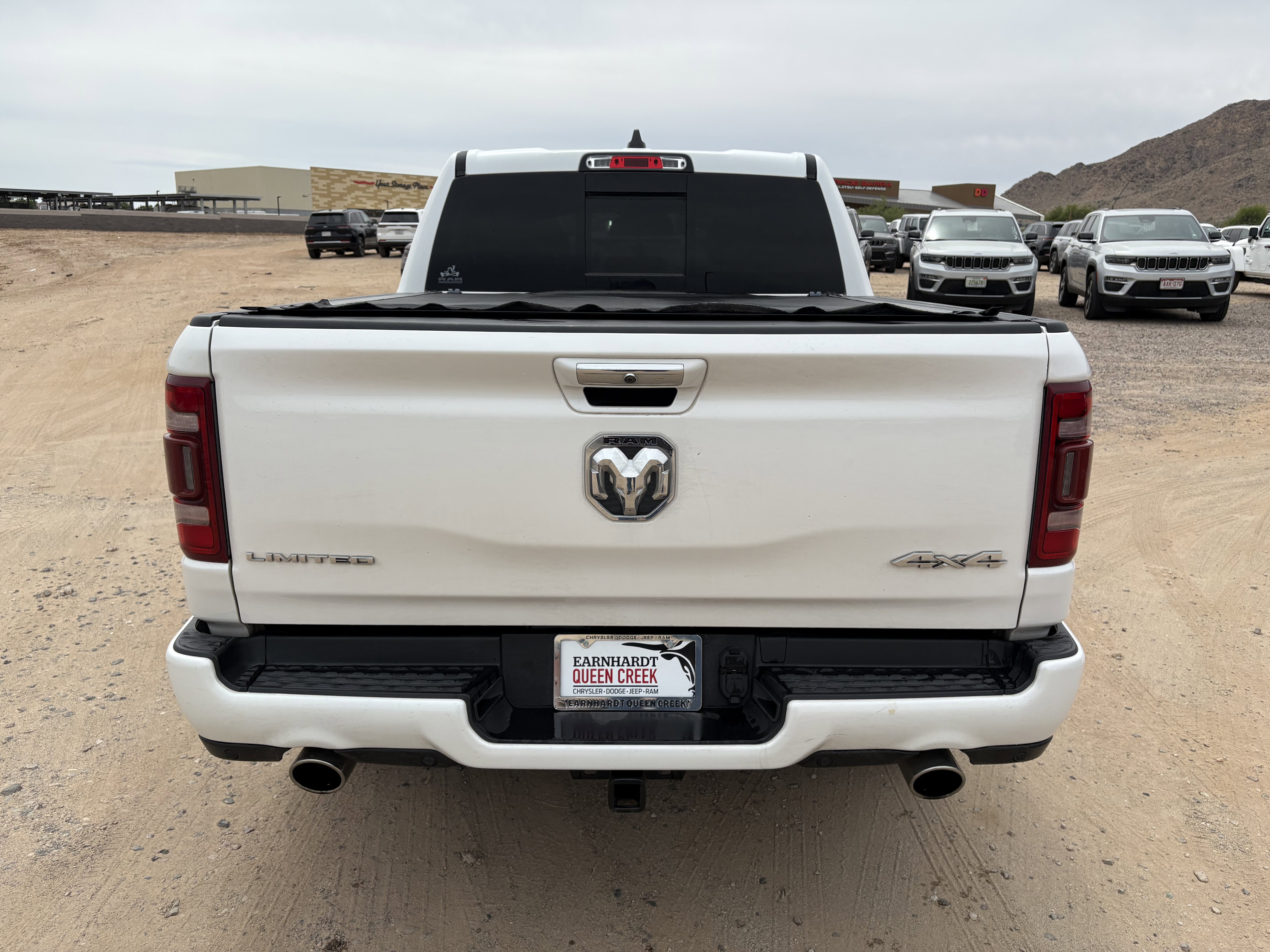 Used 2020 Ivory White Tri-Coat Pearlcoat Ram Limited image 4