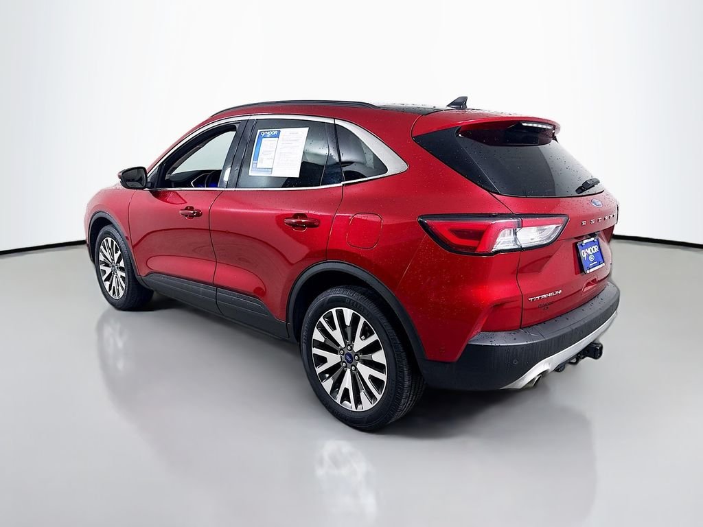 Used 2020 Rapid Red Metallic Tinted Clearcoat Ford Titanium image 10