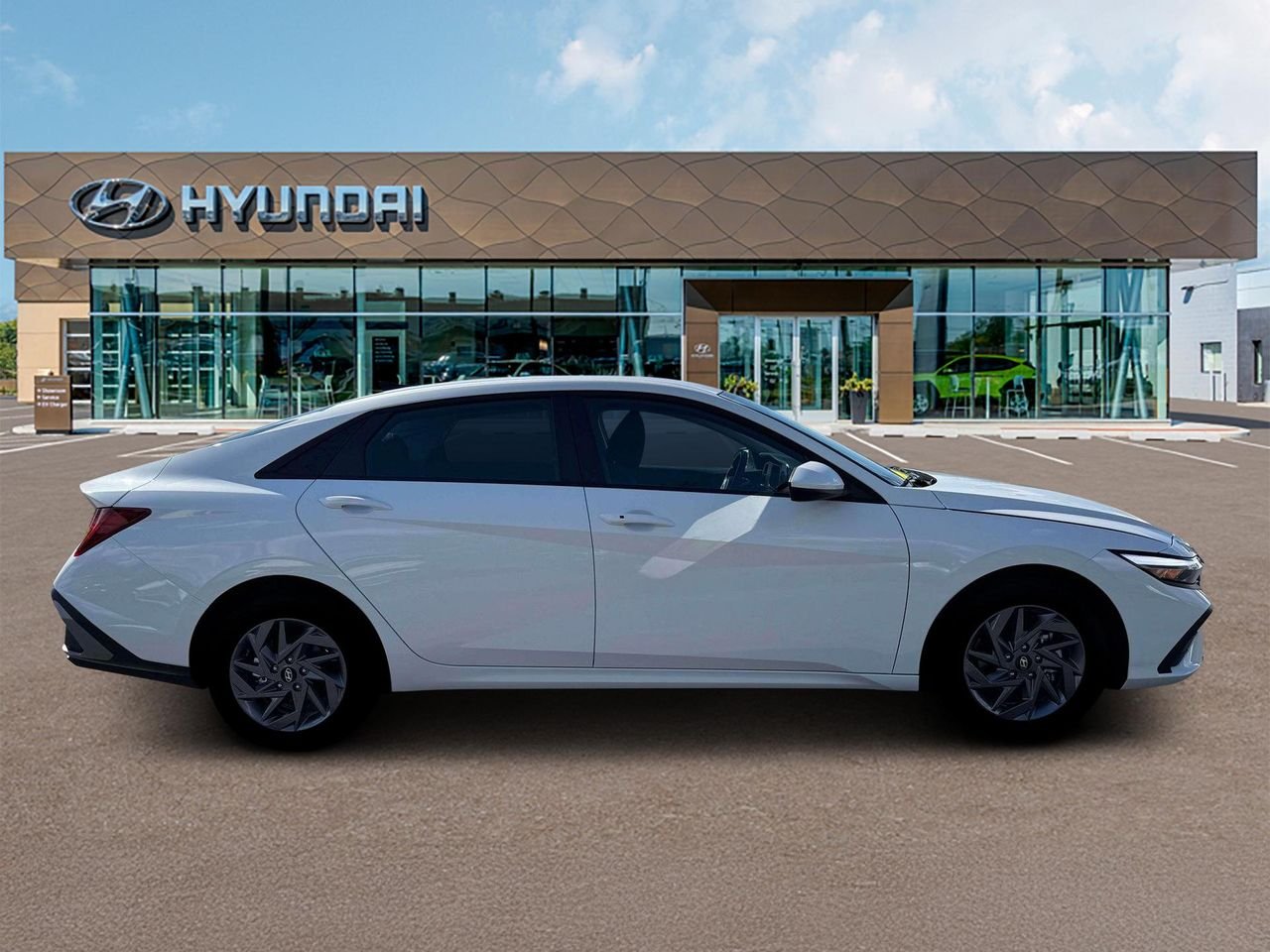 New 2026 Serenity White Hyundai Blue image 9