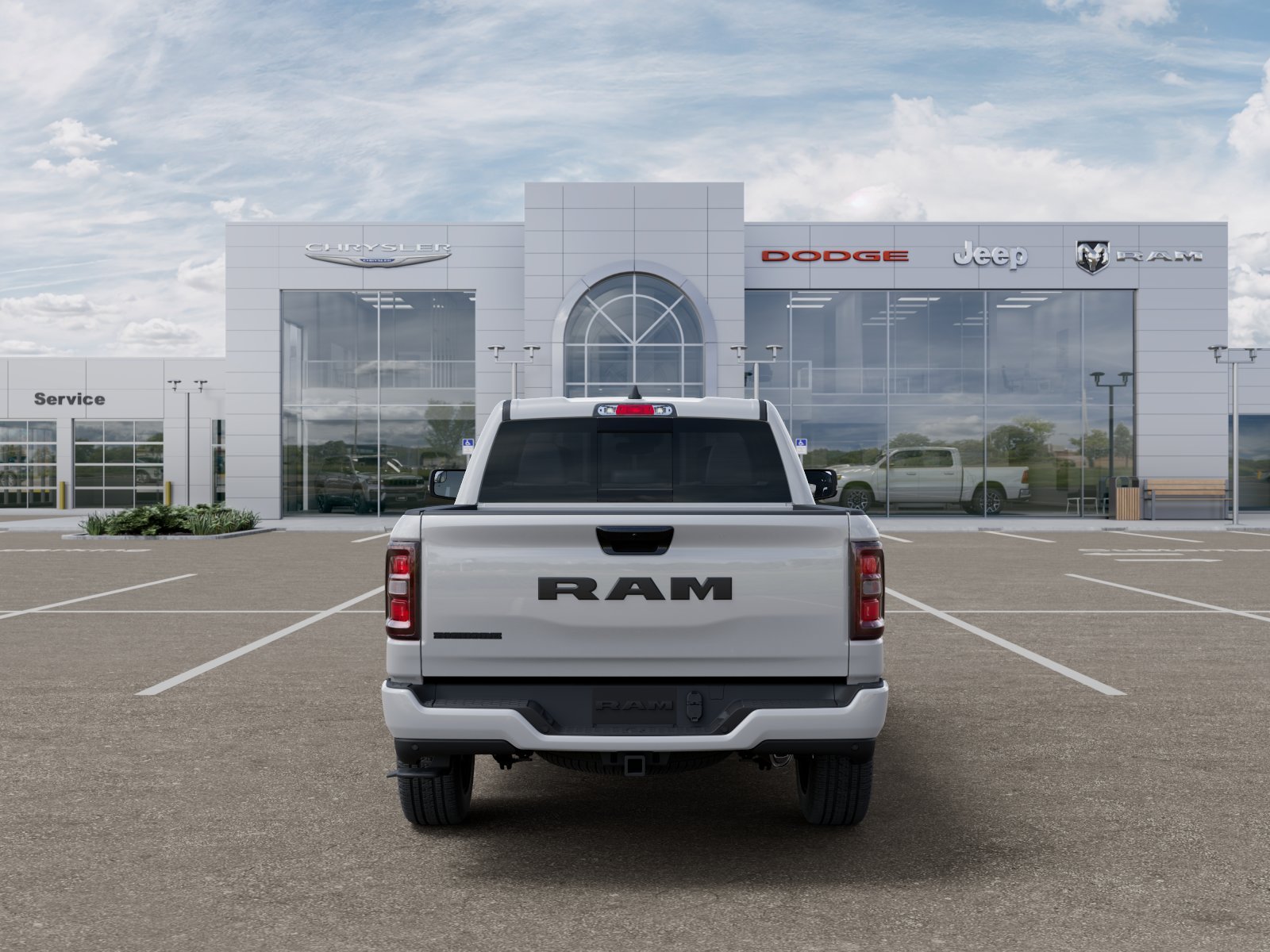 New 2026 Bright White Clearcoat RAM Big Horn/Lone Star image 29