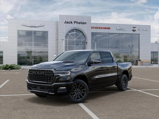 New 2026 Diamond Black Crystal Pearlcoat RAM Limited image 1