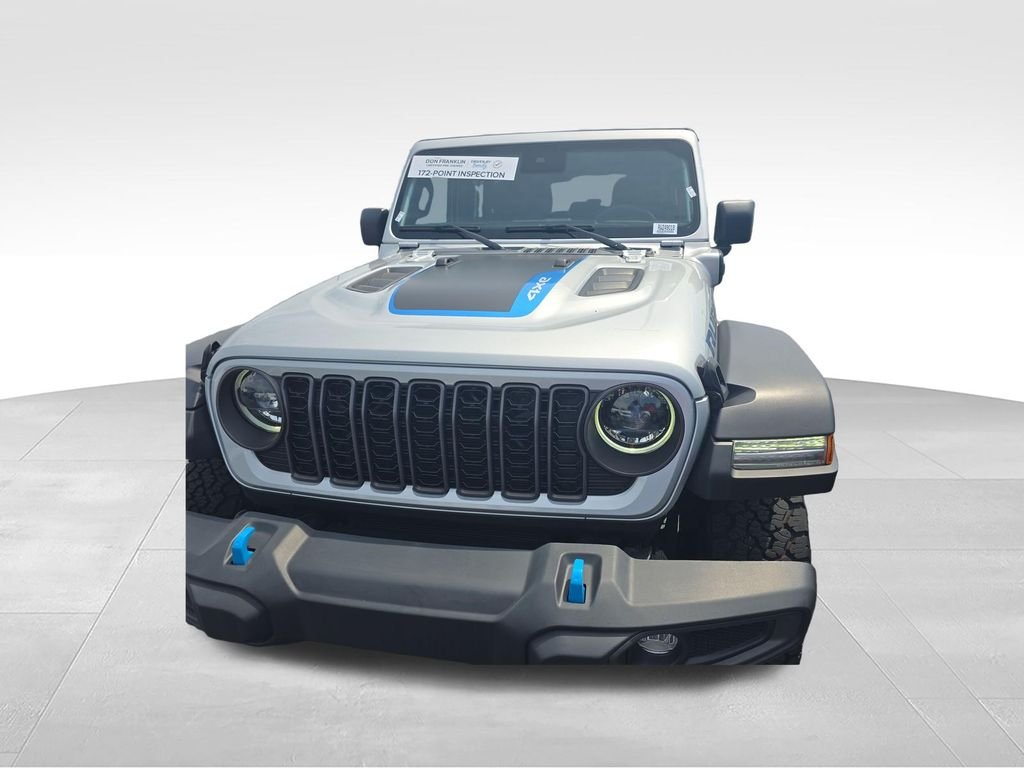 Used 2024 Silver Jeep Rubicon 4xe image 8