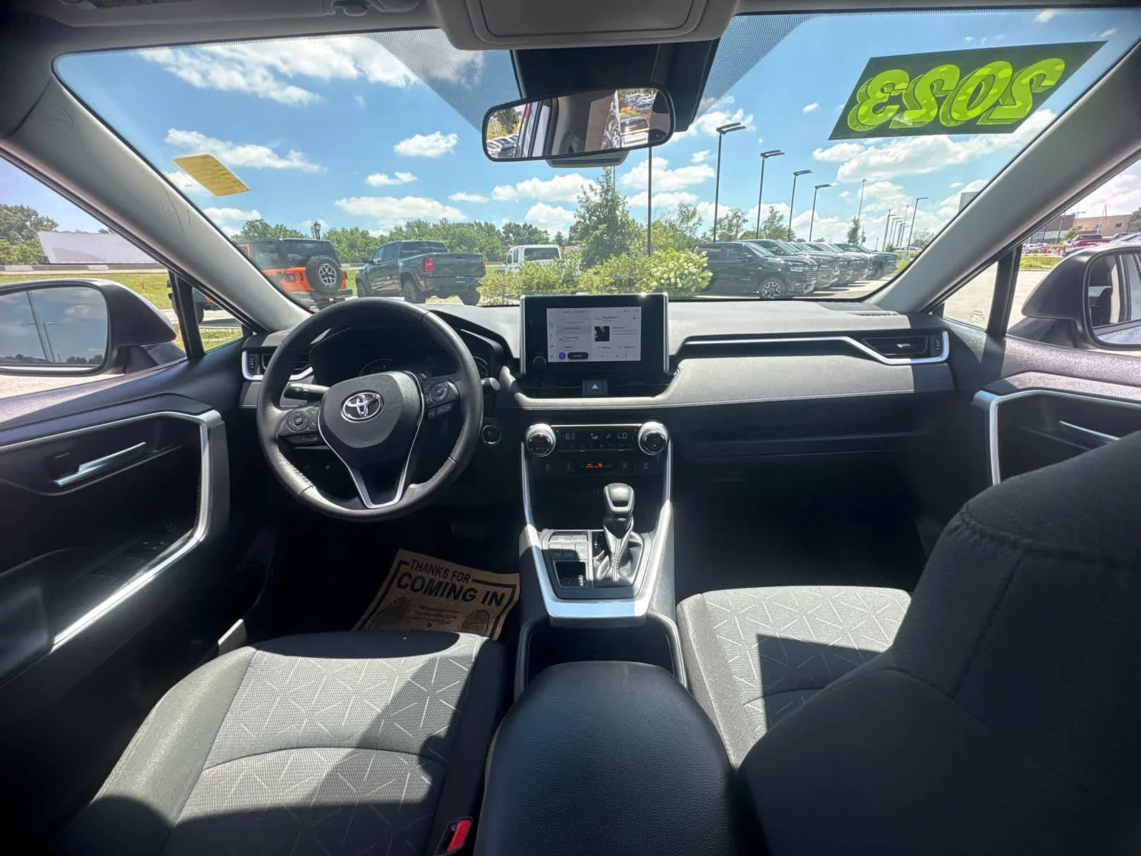 Used 2023 Silver Sky Metallic Toyota XLE image 18