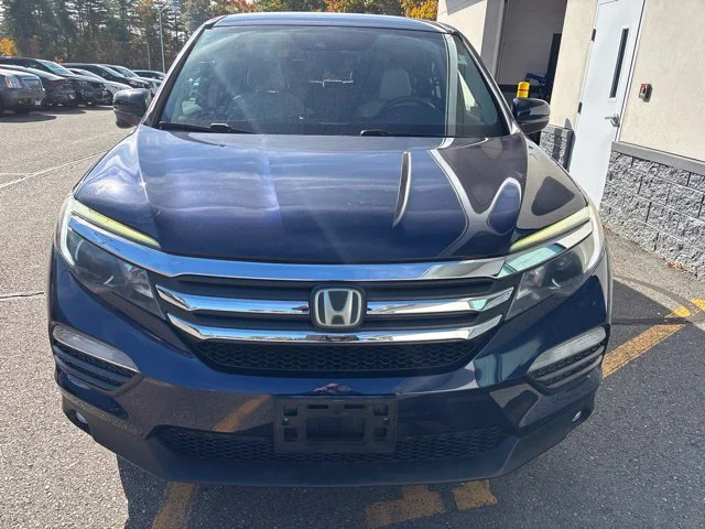 Certified Used 2016 Blue Honda EX image 2