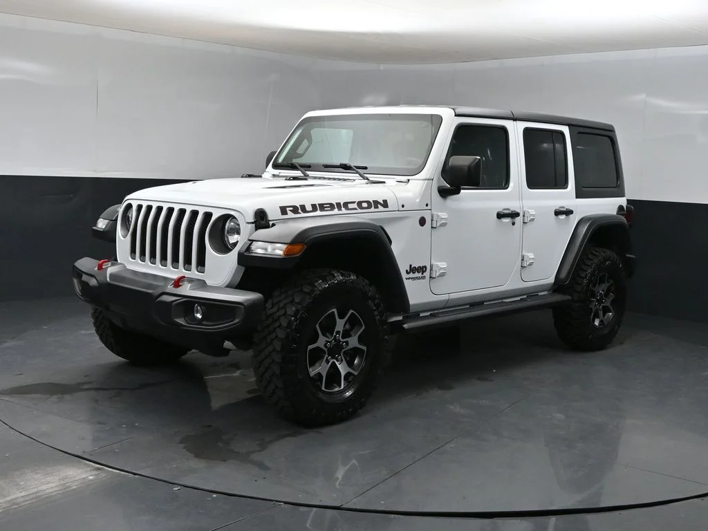 Used 2020 White Jeep Unlimited Rubicon image 5