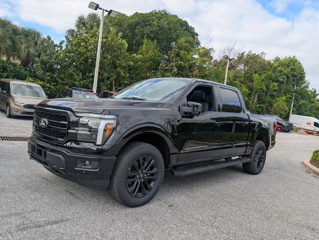 New 2026 Agate Black Metallic Ford Lariat® image 3
