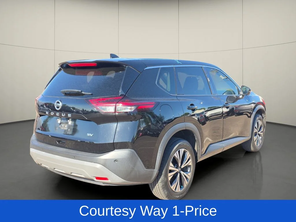 Used 2021 Black Nissan SV image 9
