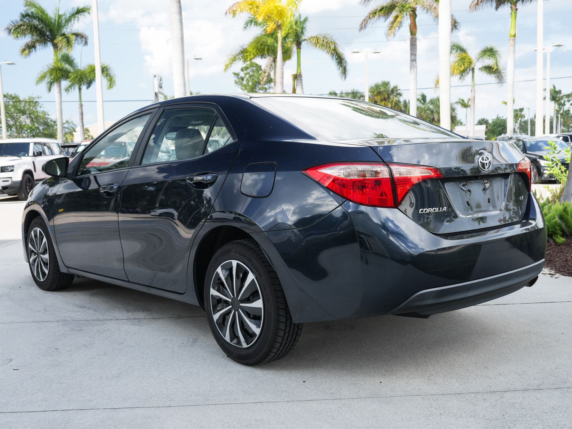 Used 2019 Blue Toyota LE image 8