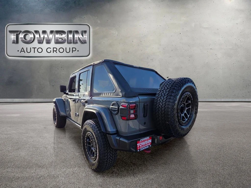 Used 2021 Gray Jeep Unlimited Rubicon image 6