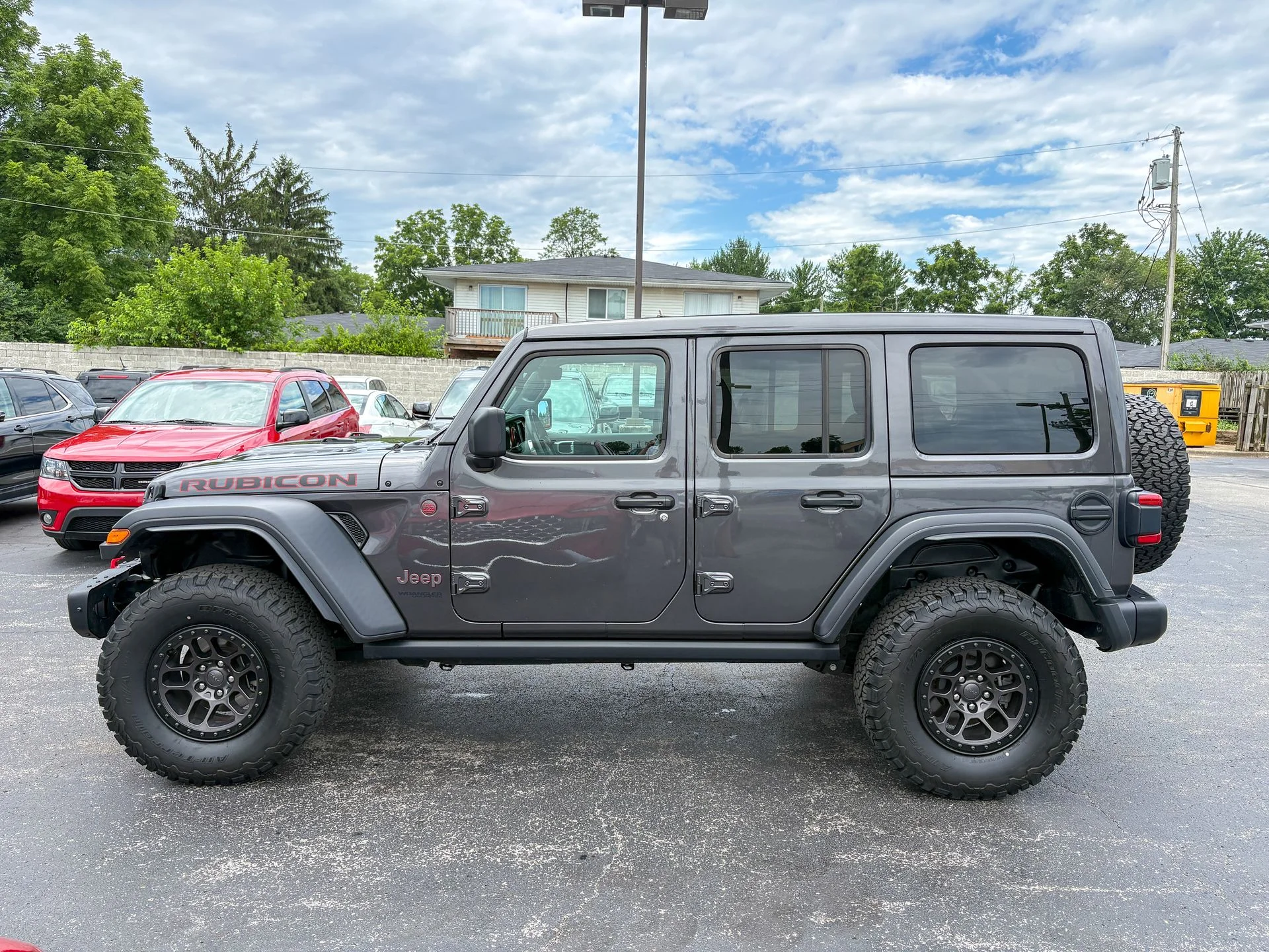 Used 2022 Gray Jeep Unlimited Rubicon image 5