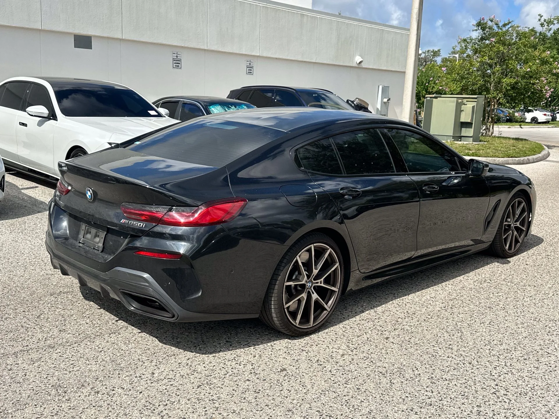 Used 2021 Black Sapphire Metallic BMW M850i xDrive Gran Coupe image 4