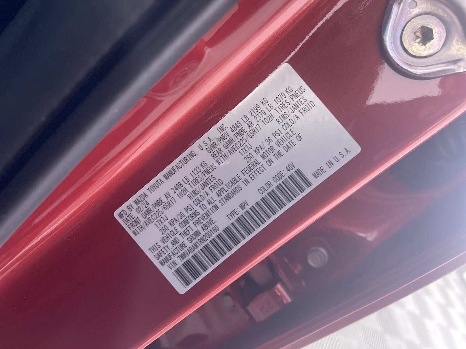 Used 2024 Soul Red Crystal Metallic Mazda 2.5 S Select Package image 12
