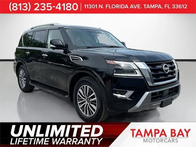 Used 2024 Super Black Nissan SL image 1