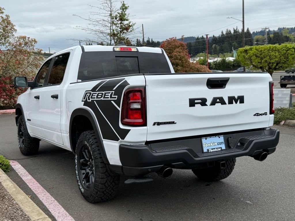 New 2026 Bright White Clear-Coat Exterior Paint RAM Rebel image 5