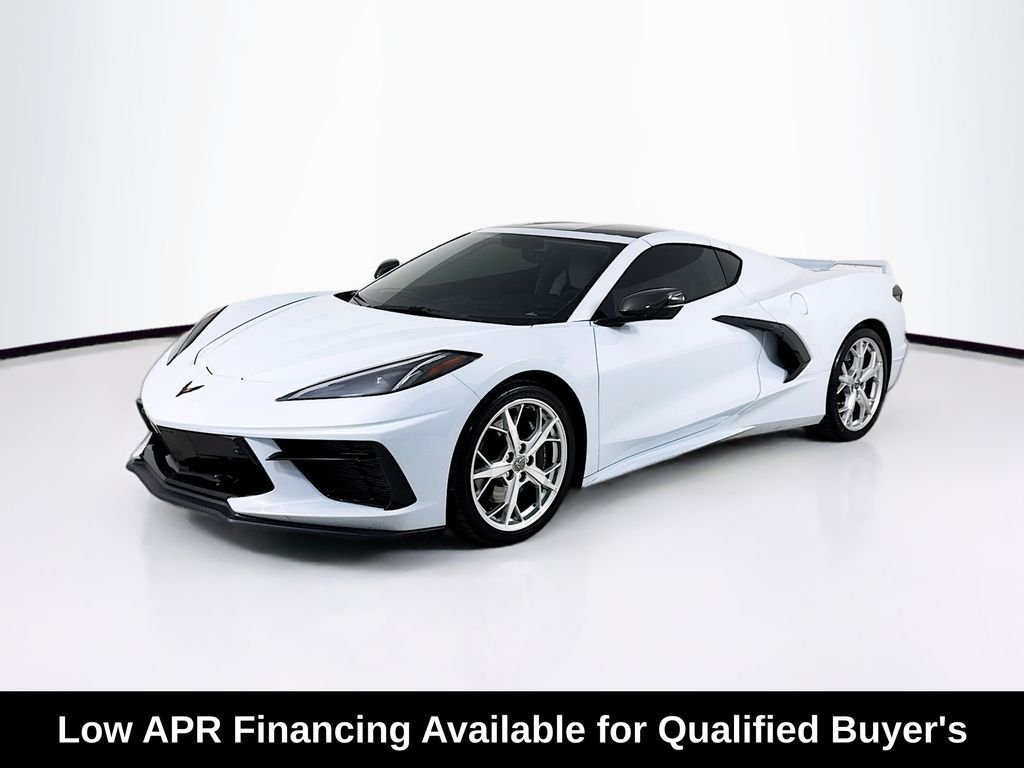 Used 2023 Ceramic Matrix Gray Metallic Chevrolet Stingray image 3